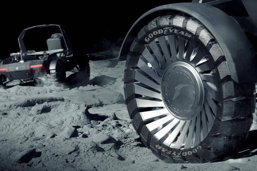 Goodyear, Lockheed Martin developing tires for lunar vehicle 