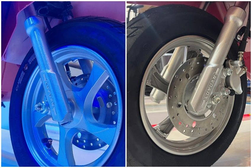 motor listrik mirip Vespa