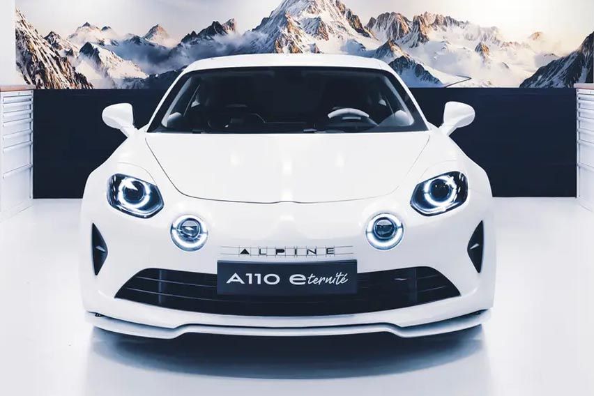 Alpine A110 E-ternite prototype detail
