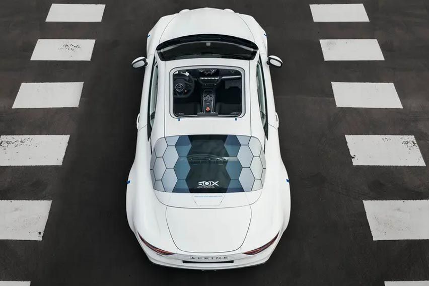 Alpine A110 E-ternite prototype revealed