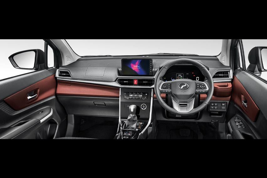 2022 Perodua Alza display