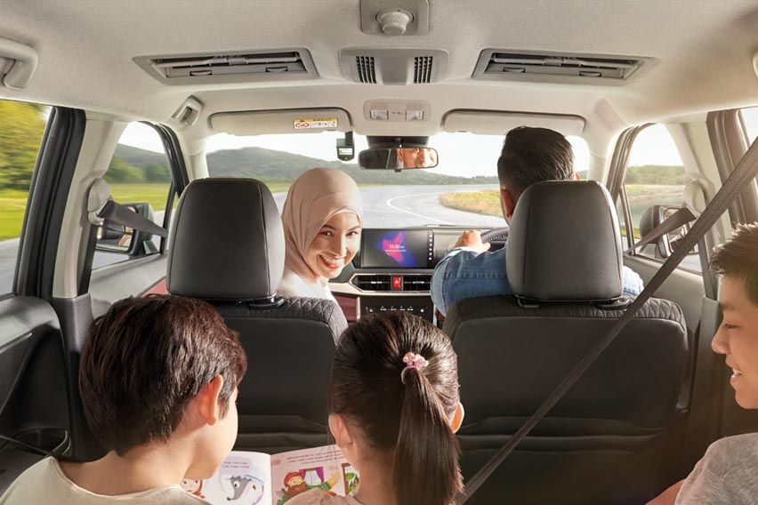 All-new 2022 Perodua Alza cabin