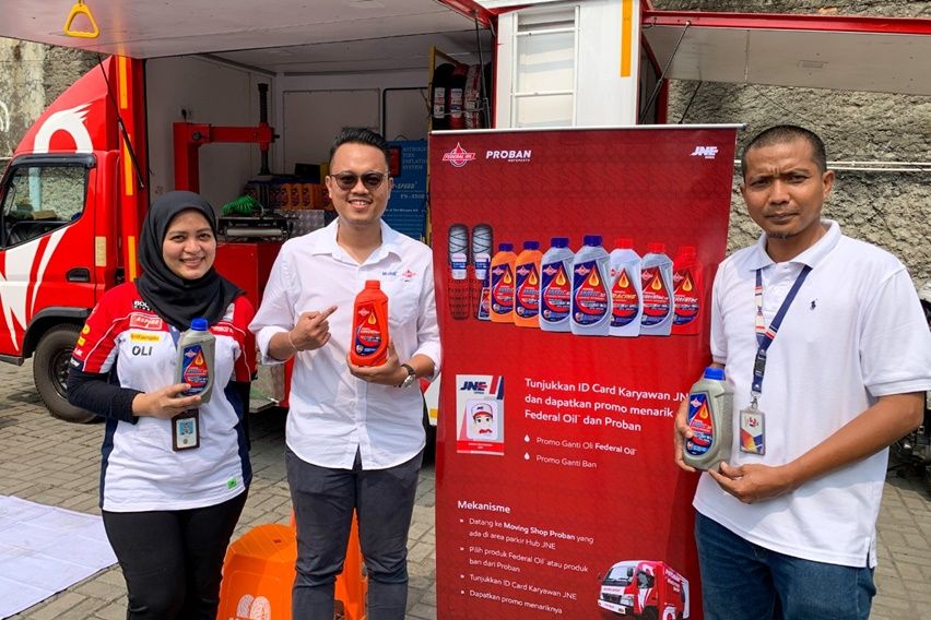 Federal Oil x Proban x JNE