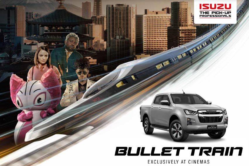 Isuzu UK teams up with ‘Bullet Train’ flick in new online campaign