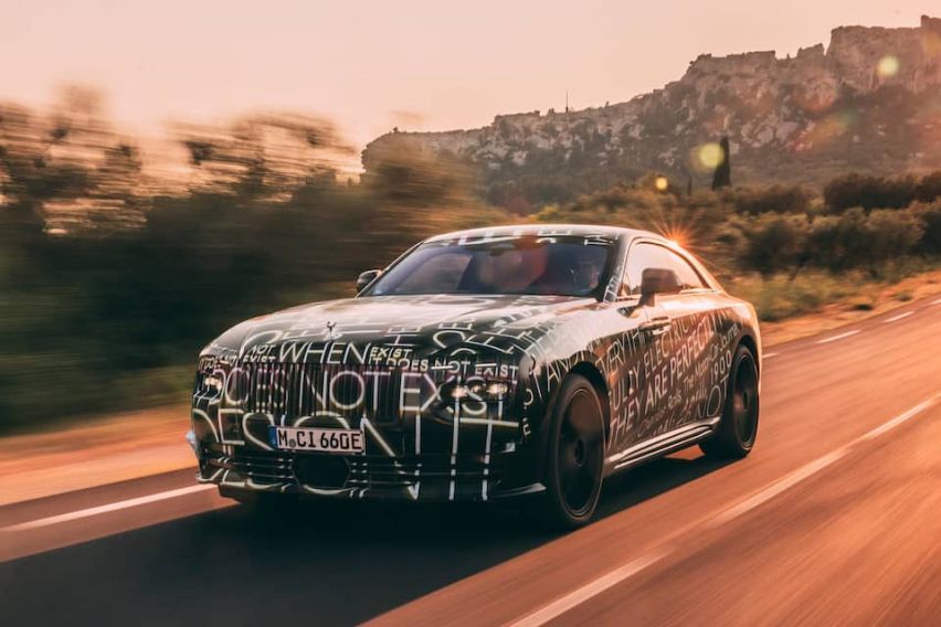 Rolls Royce Spectre undergoes second testing phase ahead of 2023 launch