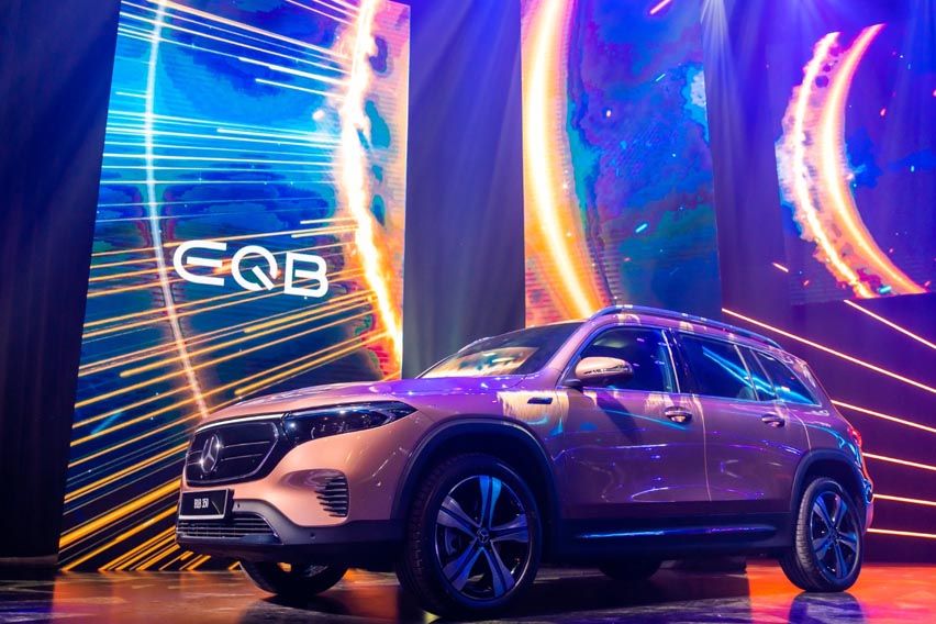 2022 Mercedes-Benz EQB 350 launch