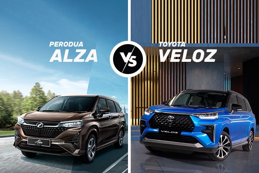 Perodua Alza vs Toyota Veloz  Zigwheels