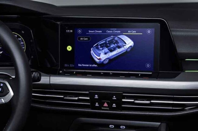 All-new Golf R-Lineair-con system