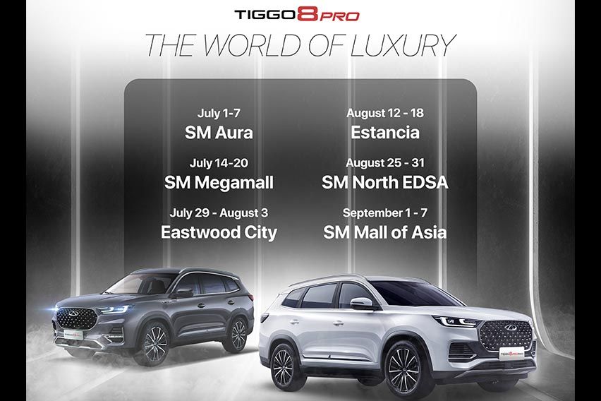 Chery The World of Luxury Nationwide Roadshow 2022