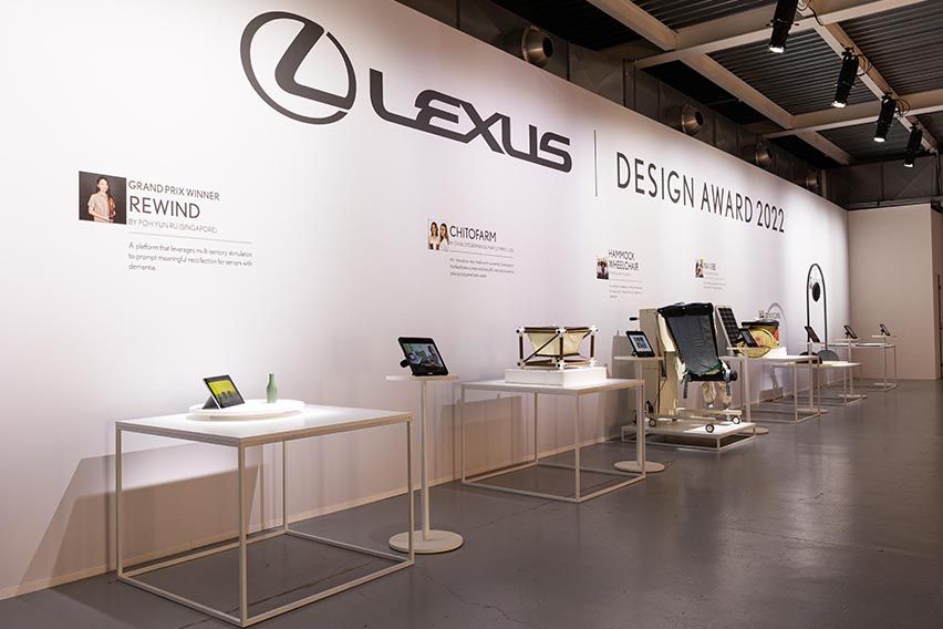 Lexus Design Award 2022 finalists featured at Milan Design Week