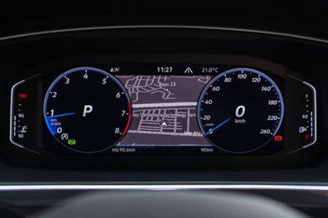 All-new 2022 Volkswagen Tiguan Allspace Life:  cockpit