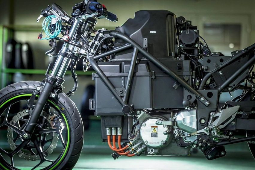 Kawasaki electric motorcycle