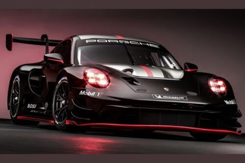 Porsche introduces the new GT race car, the 911 GT3 R