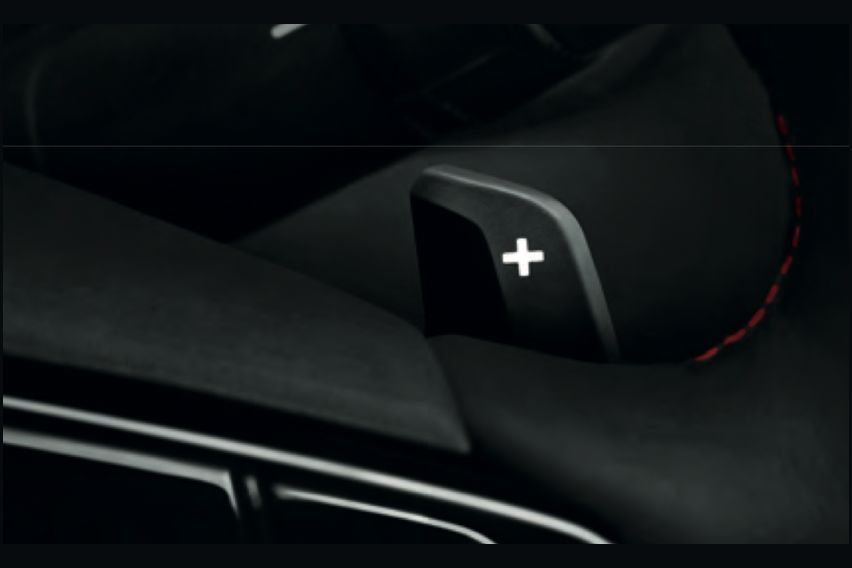 Deceleration selector paddle