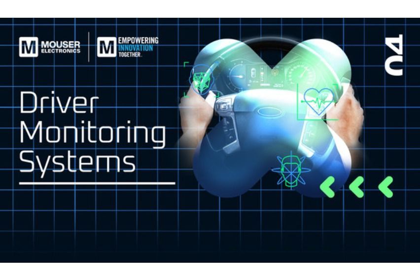 Mouser Electronic explores AI-based driver monitoring in web program 