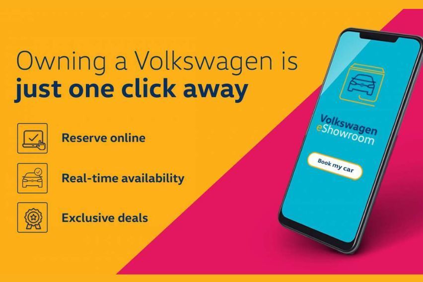Check the real-time availability of Volkswagen cars via its new eShowroom