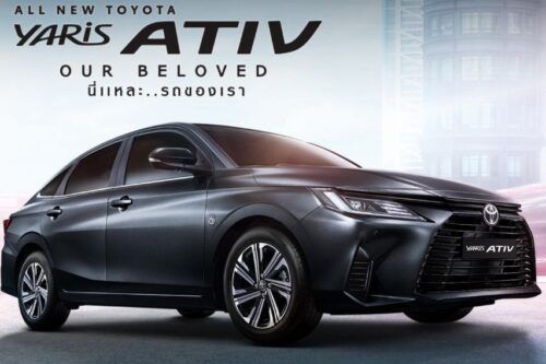 2023 Toyota Yaris Ativ launched in Thailand