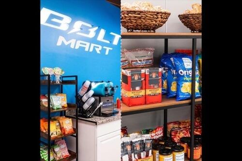 WATCH: Chevrolet transforms Bolt EV owner’s garage into gas station mini mart-inspired space
