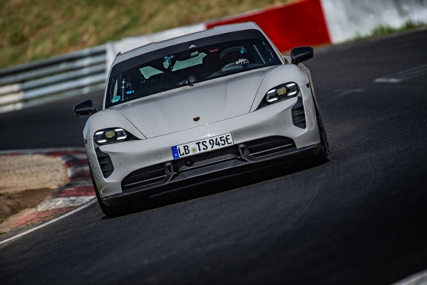 WATCH: Porsche Taycan Turbo S laps Nürburgring in record time