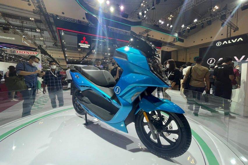 GIIAS 2022: Motor Listrik Alva One Dirakit Lokal di Cikarang, Kapasitas Produksi 100 Ribu Unit per Tahun