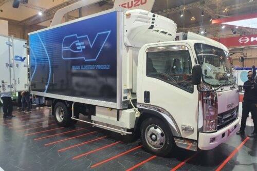 GIIAS 2022: Isuzu Elf Versi Listrik Tampil Perdana