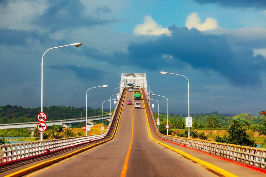 San Juanico Bridge Entrance
