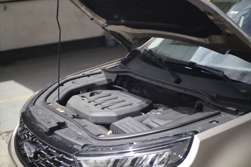 Ford Territory Engine Bay