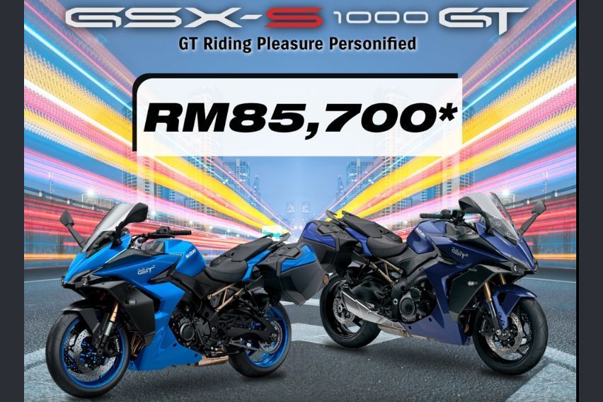 2022 Suzuki GSX-S1000GT goes on sale in Malaysia
