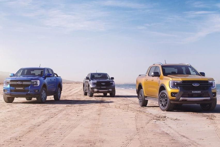2022 Ford Ranger varinats