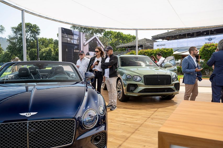 Bentley makes grand appearance at 2022 Monterey Car Week