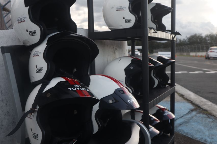 Toyota GAZOO RACING VIOS CUP HELMETS
