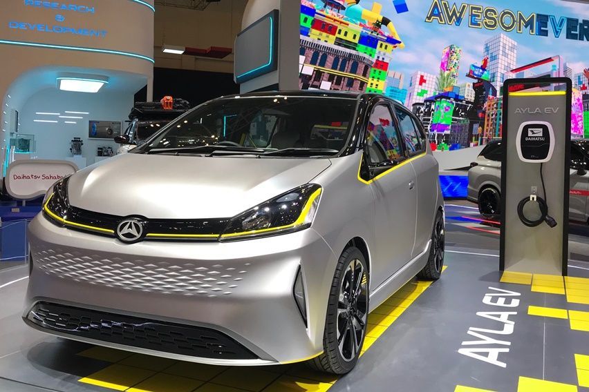 Mengejutkan GIIAS 2022, Akankah Daihatsu Ayla Versi Listrik Dijual?