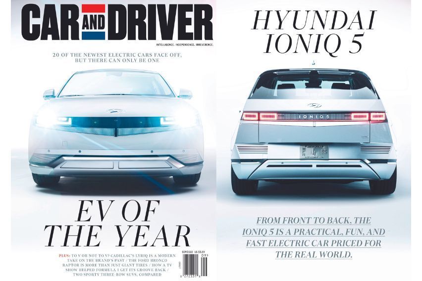 Hyundai Ioniq 5 clinches Car and Driver’s EV of the Year Award