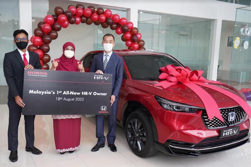 all-new HR-V RS e:HEV delivery 