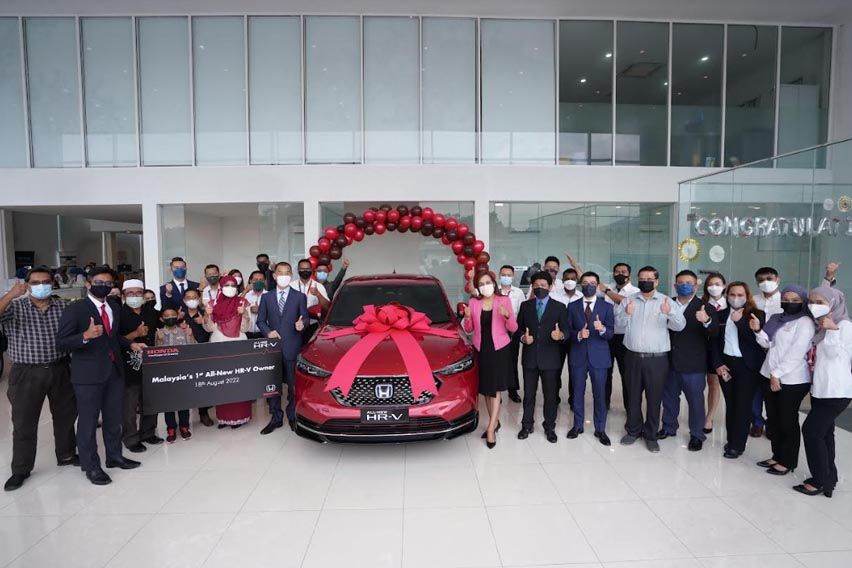 First HR-V RS e:HEV delivered in MY