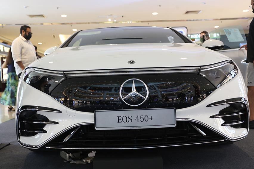 Mercedes-EQS 450+ details