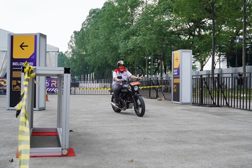 GIIAS 2022 test drive