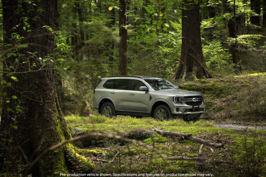 2022 Ford Everest details