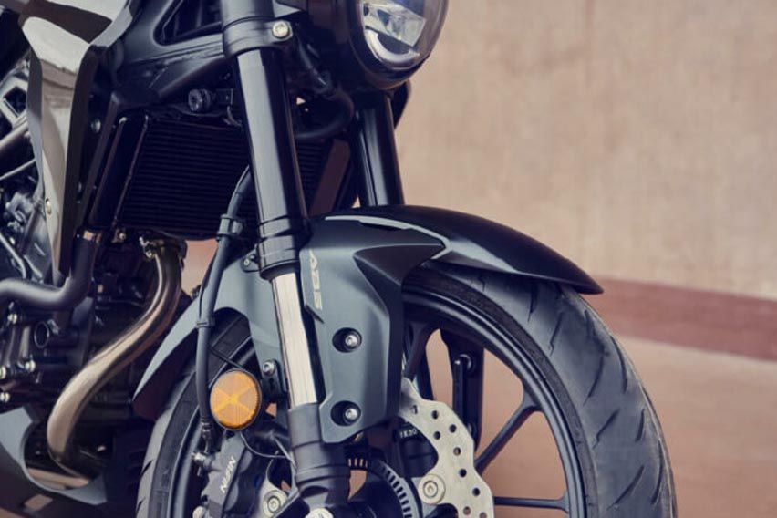  2022 Honda CB250R suspension & brake
