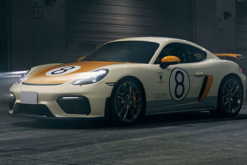 Porsche 718 Cayman GT4 Tribute to 906