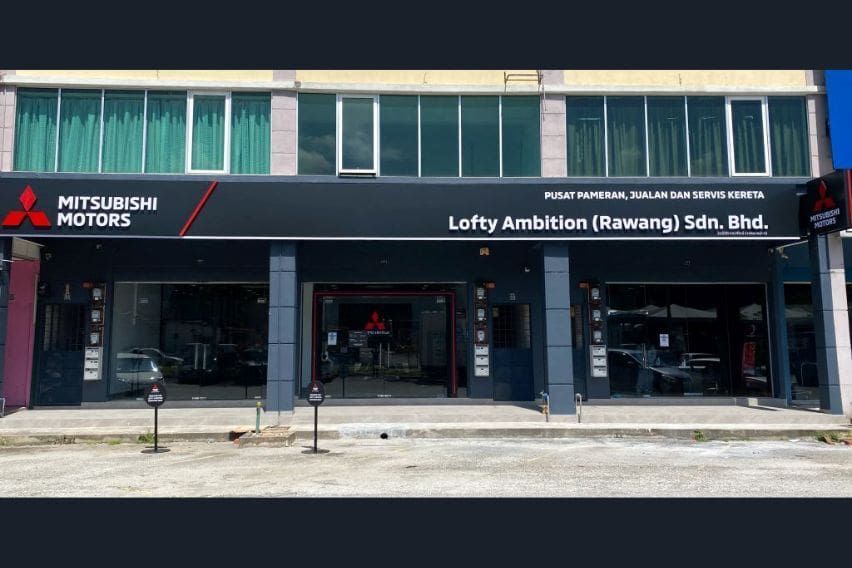 Mitsubishi new showroom: