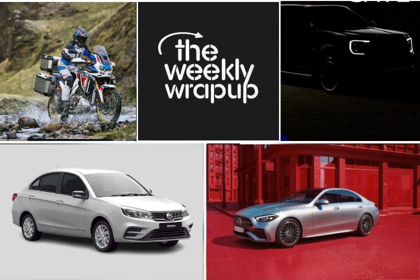 Top auto news of the week: 2022 Proton Saga new variant, 2022 Mercedes-Benz C-Class CKD launched and more