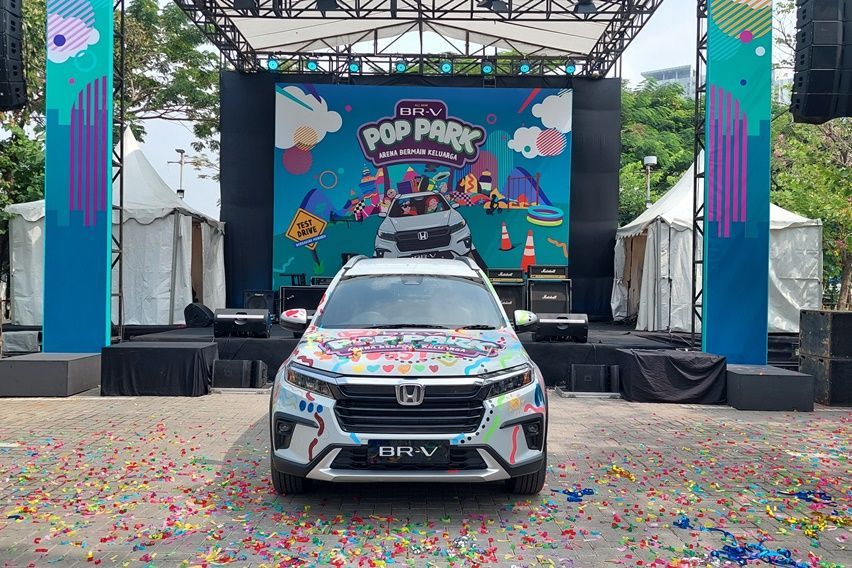 Beri Apresiasi Konsumen, HPM Gelar All New BR-V Pop Park di Bekasi