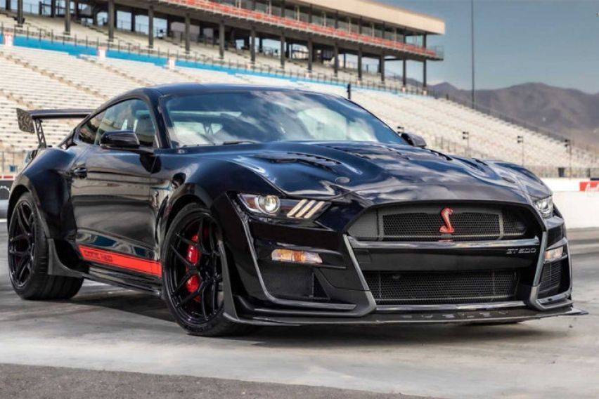 Check out the limited edition experimental car, Shelby GT500 Code Red 