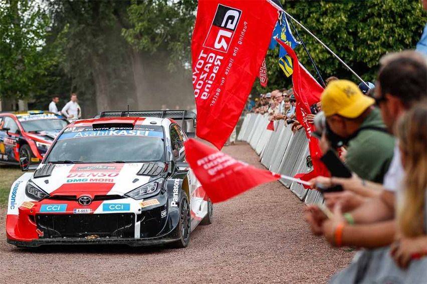 Toyota Gazoo Racing WRT bags double podium at Ypres Rally Belgium