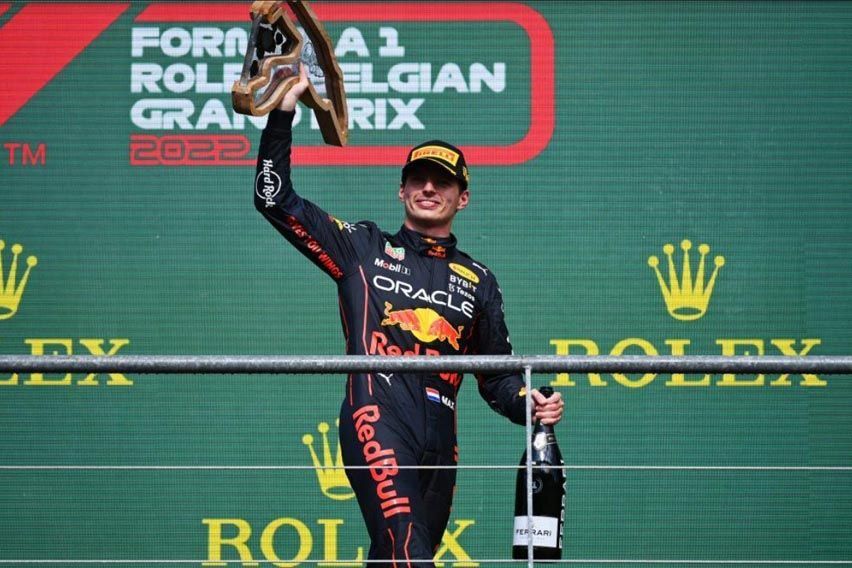 Verstappen cruises to 2022 Belgian GP win ahead of Perez, Sainz