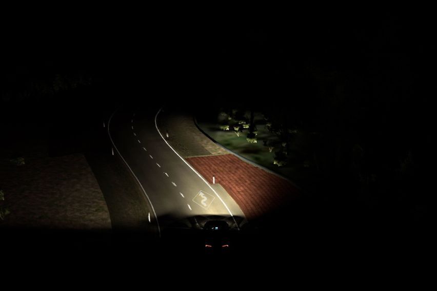 Ford headlight technology