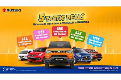 Suzuki’s ‘5-Tastic Deals’ extended until Sept. 30