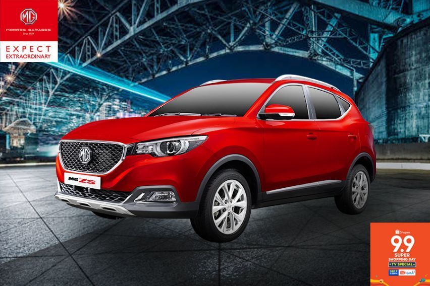 One lucky Shopee user will win brand-new MG ZS on 9.9 Super Shopping Day