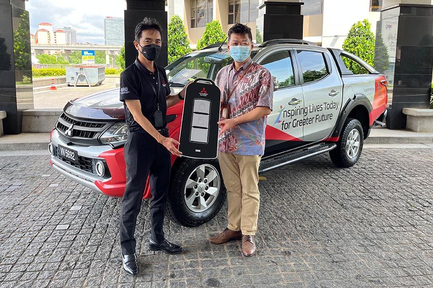 Mitsubishi Malaysia supports cancer care NGO; donates Triton 4X4 pickup